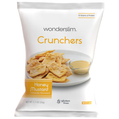 Honey Mustard Protein Chips: 10g Protein Low Fat, Gluten-Free Snack (10 Count)