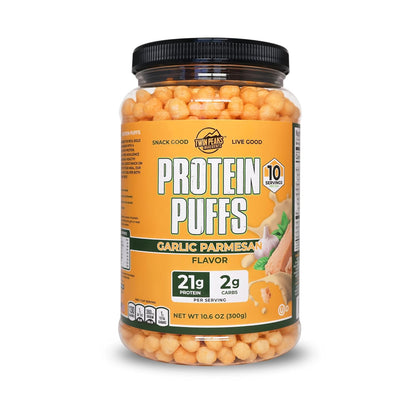 Keto Protein Puffs - Nacho Cheese Delight