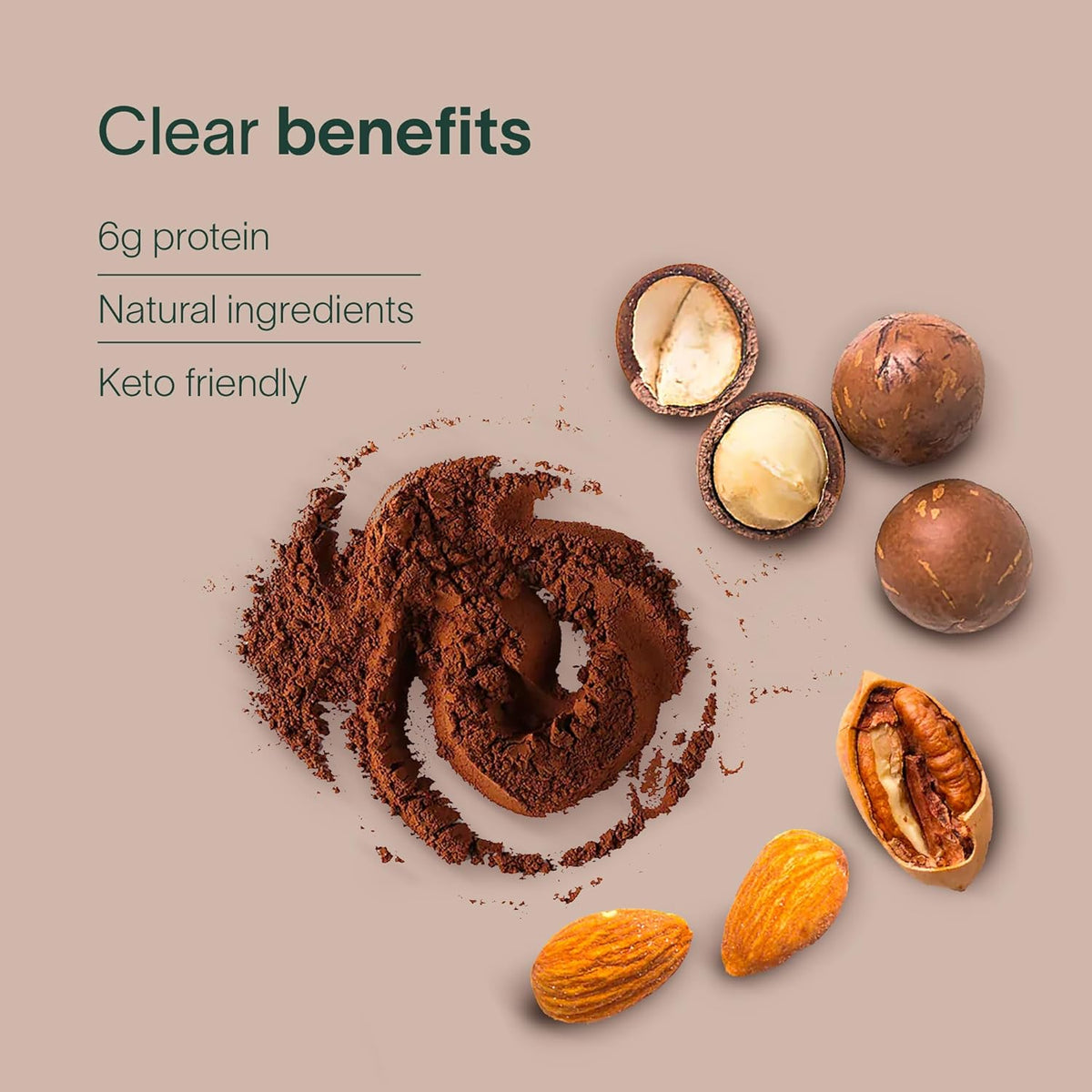 Plant-Based Fasting Bars: Keto-Friendly, High Fiber, Fast-Safe (12 Count)