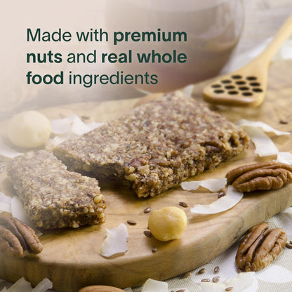 Plant-Based Fasting Bars: Keto-Friendly, High Fiber, Fast-Safe (12 Count)