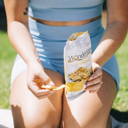 Honey Mustard Protein Chips: 10g Protein Low Fat, Gluten-Free Snack (10 Count)