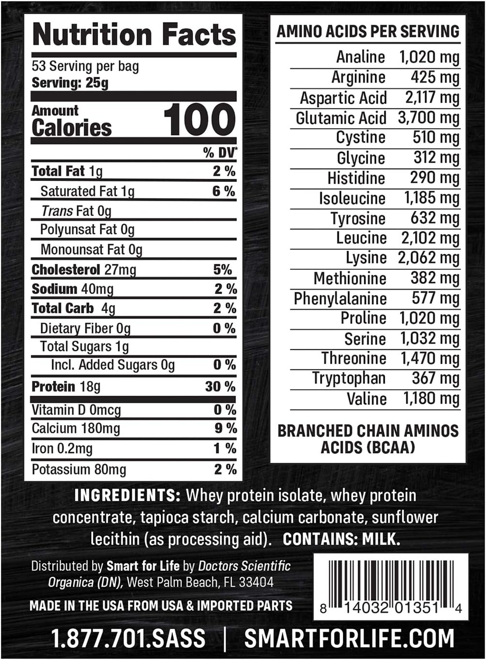 Whey Protein Puffs: 18g Protein, 3LB Zero Sugar Snack (53 Servings)