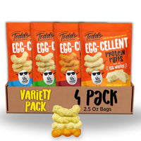 Egg-White Protein Puffs: 12g Protein, Baked & Guilt-Free (4 Count)
