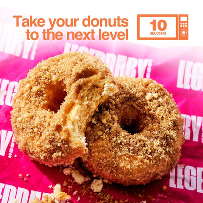 Protein Donuts: 22g Protein, Low Carb, Gluten-Conscious Snack (8 Count)